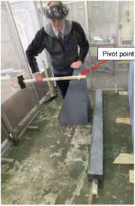 ConduCrete impact testing